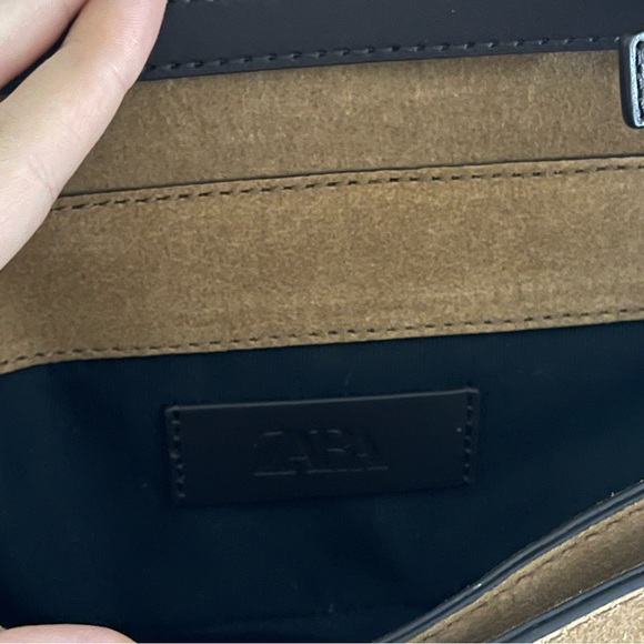 Zara Genuine Suede Leather Bag - Picture 5 of 5